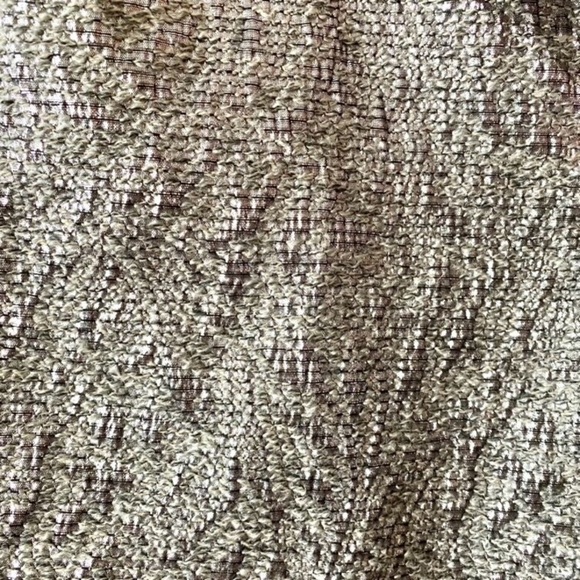 Lafayette 148 Silver Jacquard Brocade Wool Alpaca Blend Pencil Skirt Size 4 - Picture 4 of 11